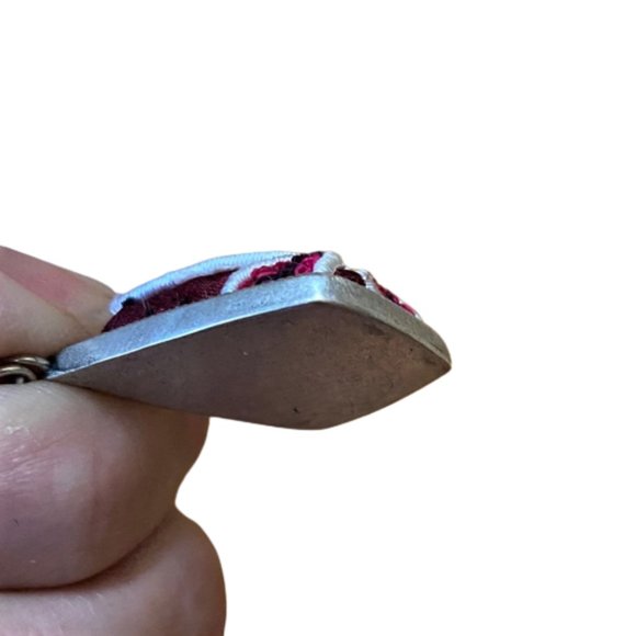 3/$28 Chic vintage dangle embroidered earrings - Picture 4 of 8